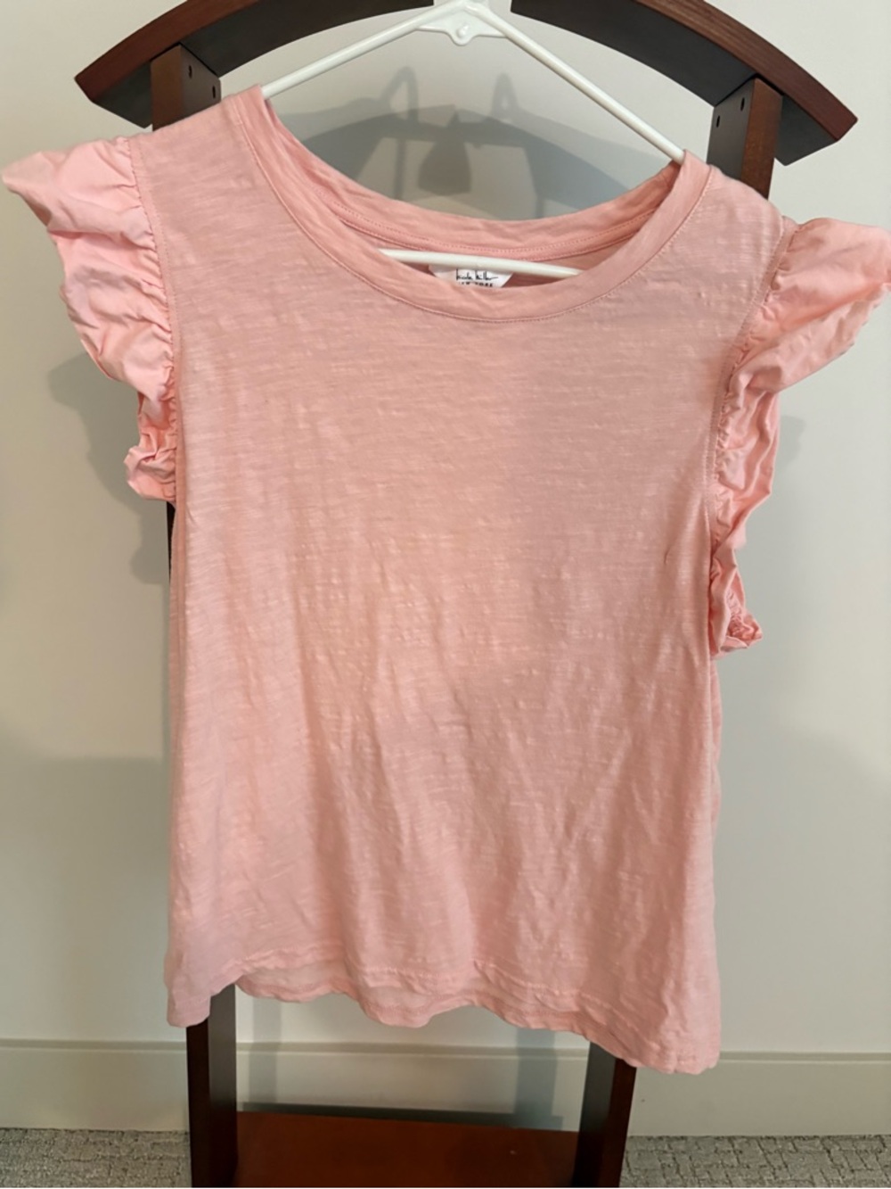 Nicole Miller Pink Short Sleeve Crewneck Tee